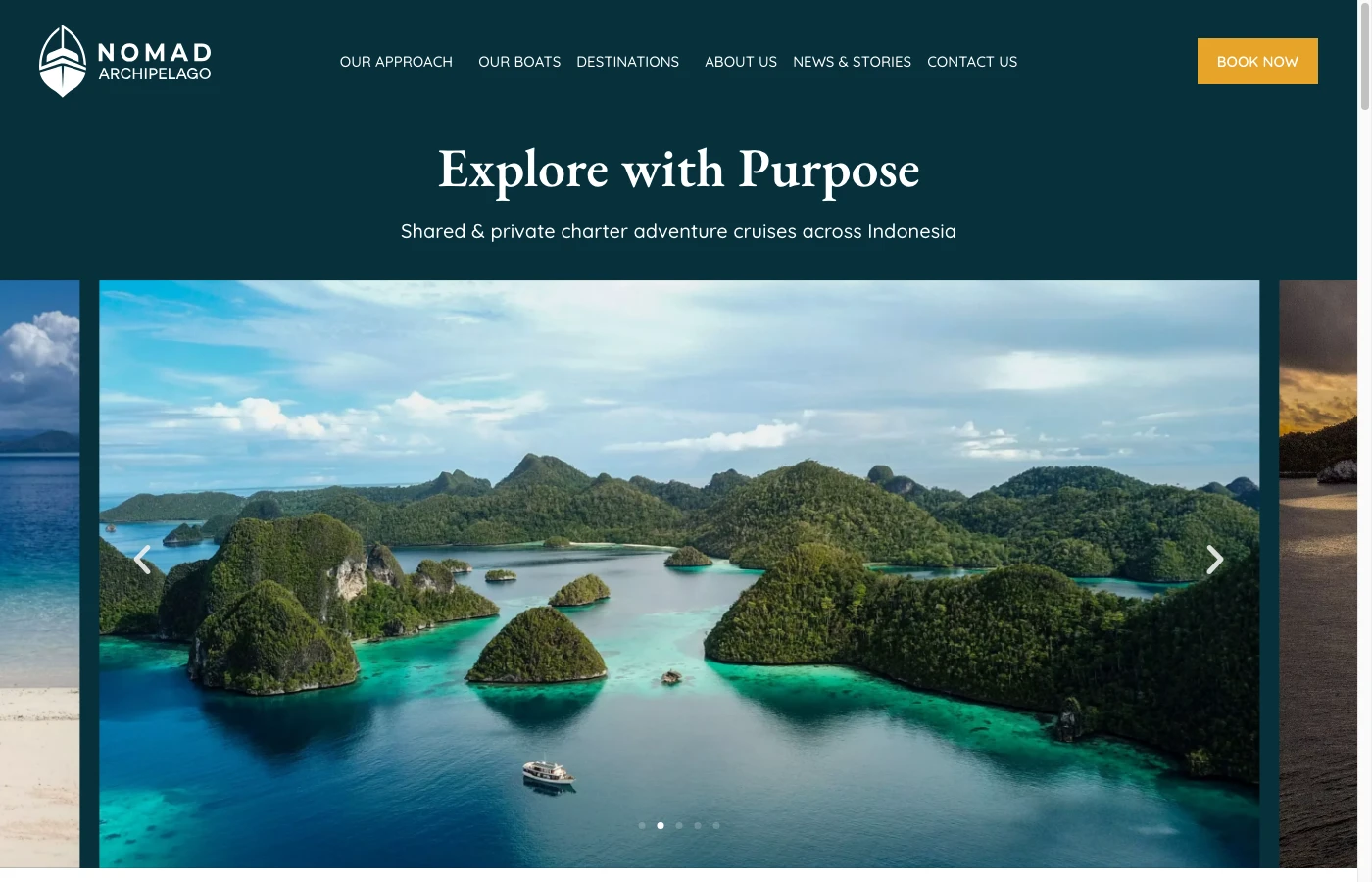 Nomad Archipelago — site web