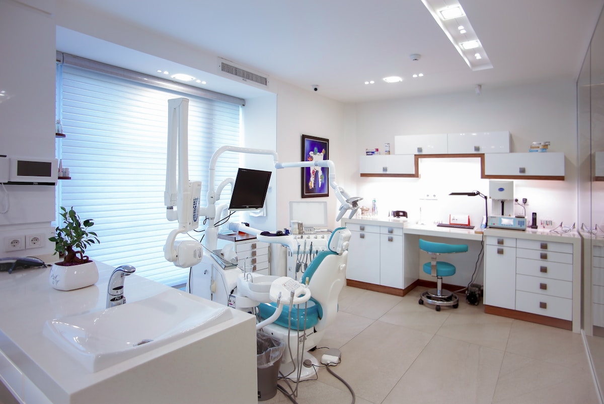 Intérieur d'une clinique de longévité et de médecine préventive haut de gamme